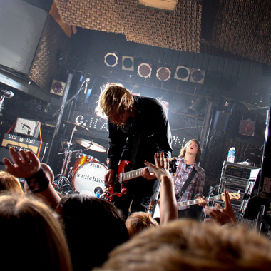 Switchfoot playing at the Chameleon Club in Lancaster, Pennsylvania